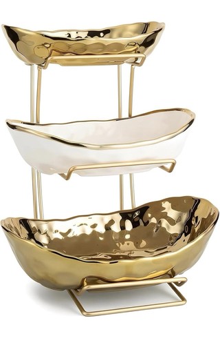Tier fruit bowl with - 3,