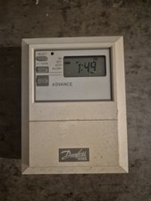 Danfoss 103E5 Electric Time Switch - White (087N653500) No Backplate