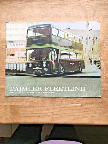 Daimler fleetline double - fleetline, deck
