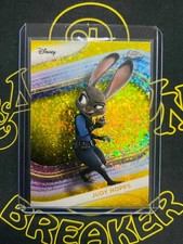 2025 TOPPS CHROME DISNEY - JUDY HOPPS - YELLOW MINI DIAMOND - #168