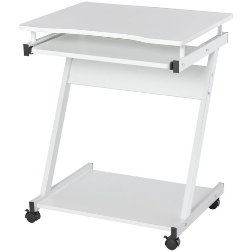 Movable computer desk with - computer, 4