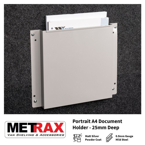 Steel document holder van - steel,