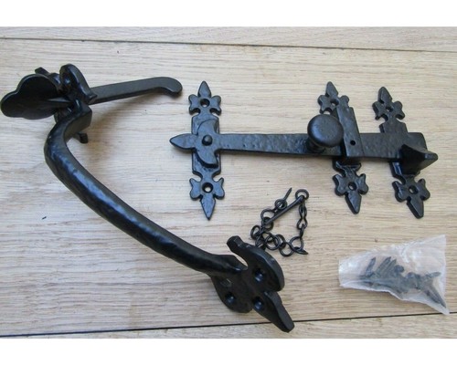 Rustic iron suffolk - , latch