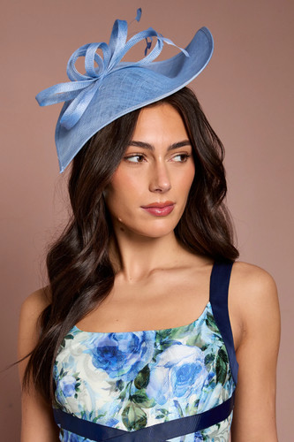 Coast light blue fascinator - light,