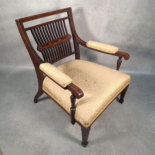 Edwardian mahogany elbow - mahogany,