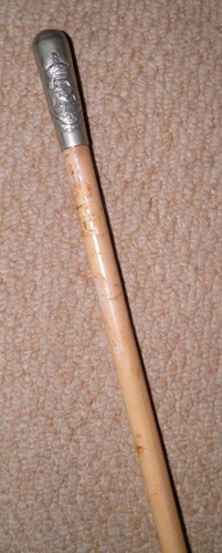 Antique military swagger stick - swagger,