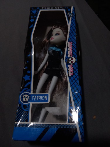 Magic girl gothic doll rare - girl,