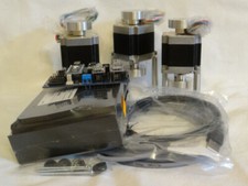 CNC kit Proxxon MF70 m Nema23 + housing with front and rear plates