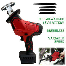Brushless Cordless Reciprocating Saw Wood Cutter Tools For Milwaukee 18V Battery