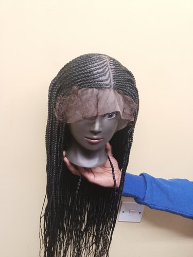 Women black side parting - women's,