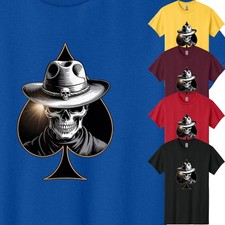 American Spade Horror Skull