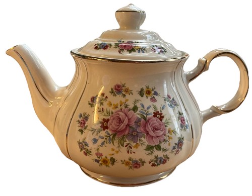 Vintage sadler teapot pink - vintage,