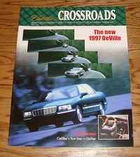 Original 1997 Cadillac Crossroads Dealership Magazine Brochure 97 DeVille