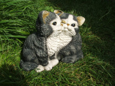 Latex mould / mold for a Detailed Pair of Cats.