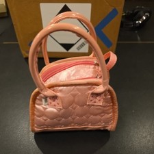 2005 Hasbro Sega i-Dog Musical Robot Dog Toy Pink Carrying Case Bag Purse