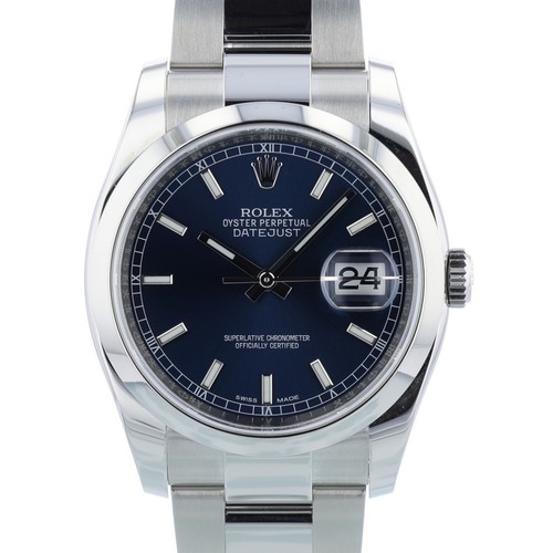 Rolex datejust 116200 blue - rolex,