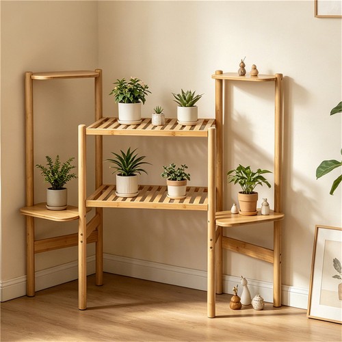Multiple tiered bamboo - tiered, plant