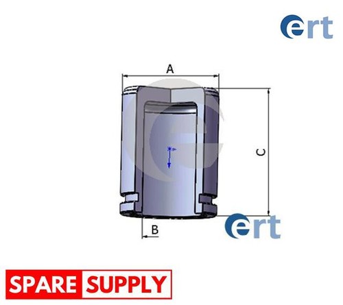 Piston brake caliper for - piston,,