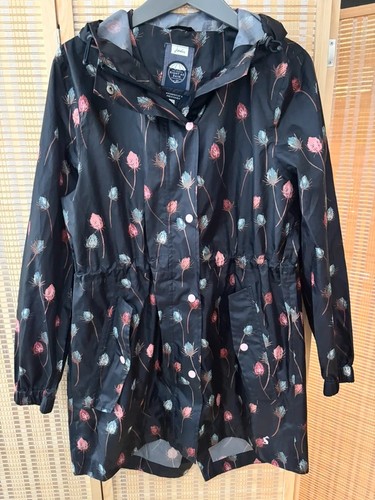 Vgc grey joules rain coat - grey,