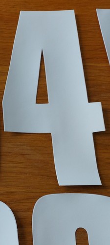 Wheelie bin number - bin, 4