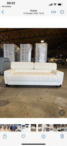 New boxed three seater - new,
