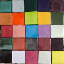 50 MEXICAN TILES 2x2 SOLID