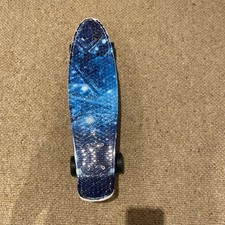 Penny Board Galaxy Blue