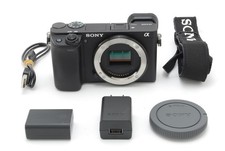 Sony A6400 Black (35 Languages ) Shuttercount 289!! [Top Mint] #8123534A
