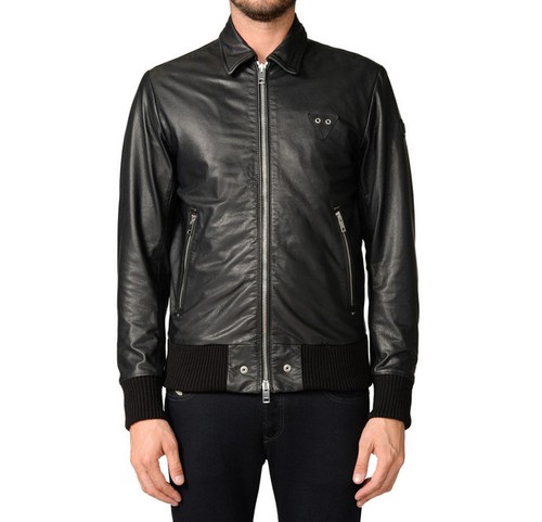 Diesel joplin leather jacket - diesel,