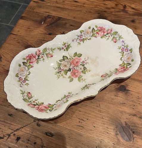 Harmony rose platter dish - rose,