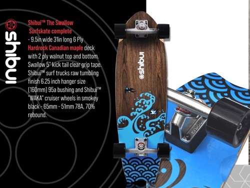 Shibui surf skate - shibui, surf-skate