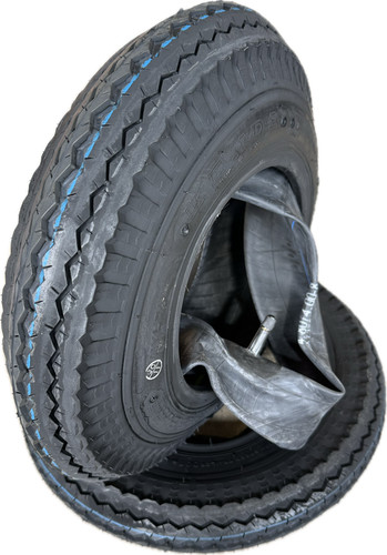8 trailer tyres and - 8,