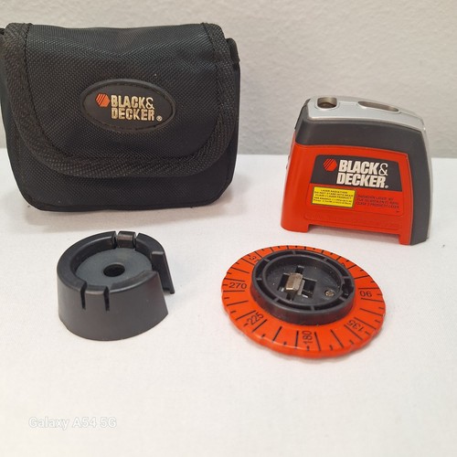 Black and decker laser - black,