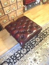 Chesterfield footstool 