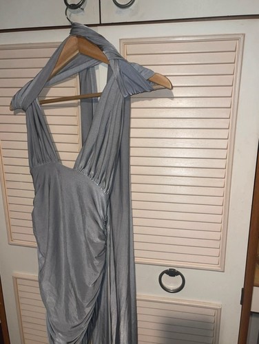 Misguided silver grey slinky - misguided,