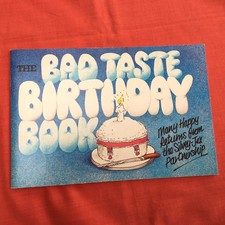 BAD TASTE BIRTHDAY BOOK- XMAS