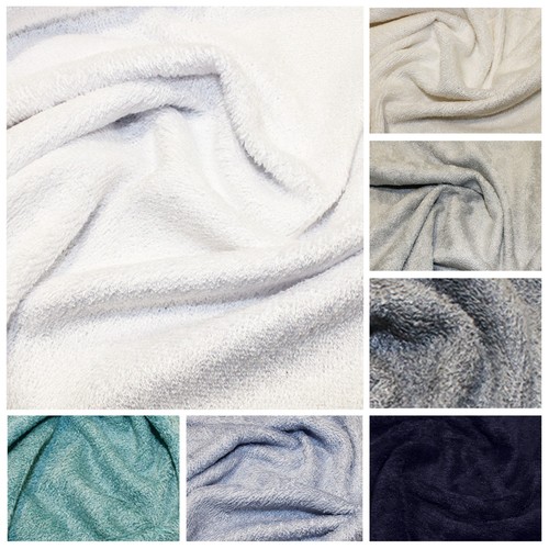Bamboo terry towelling fabric - bamboo,