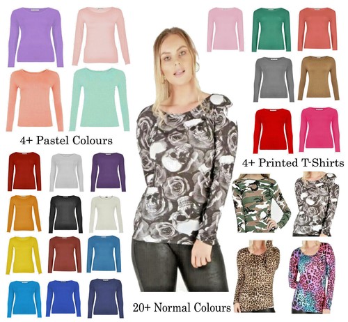 Womens ladies long - long, sleeve