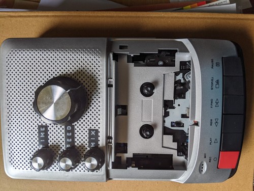 Speed modded tape player - tape-player, with