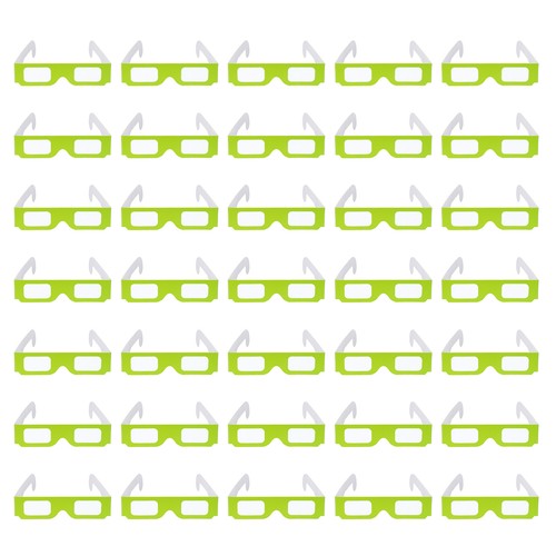 Pack diffraction glasses - 50,