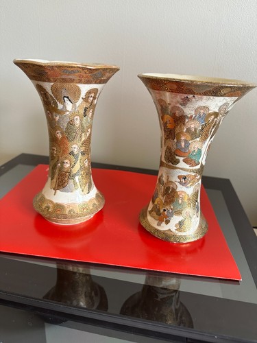 Pair antique japanese - of,