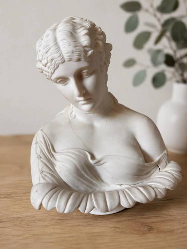 Antique victorian parian ware - parian,