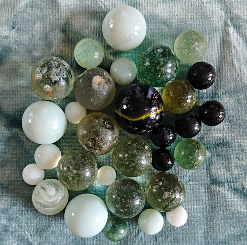 Black white clear vintage - 30,