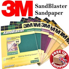 3M Sandblaster Sandpaper