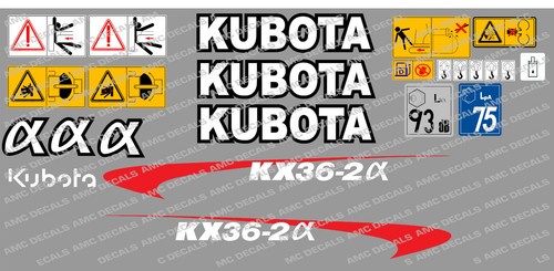 Kubota kx36 mini digger - kubota,