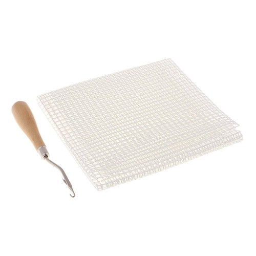Canvas mesh latch and - canvas, hook