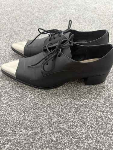 Zara women real leather shoes - real,