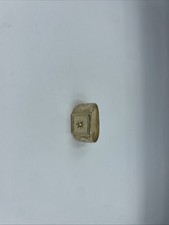Men 9ct gold signet - gold, ring