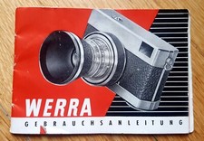 WERRA Camera Manual - Text.German - Classic-Camera-Store