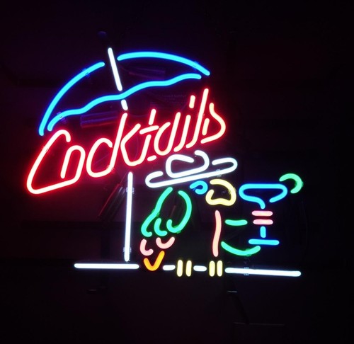 Cocktails parrot umbrella - parrot,